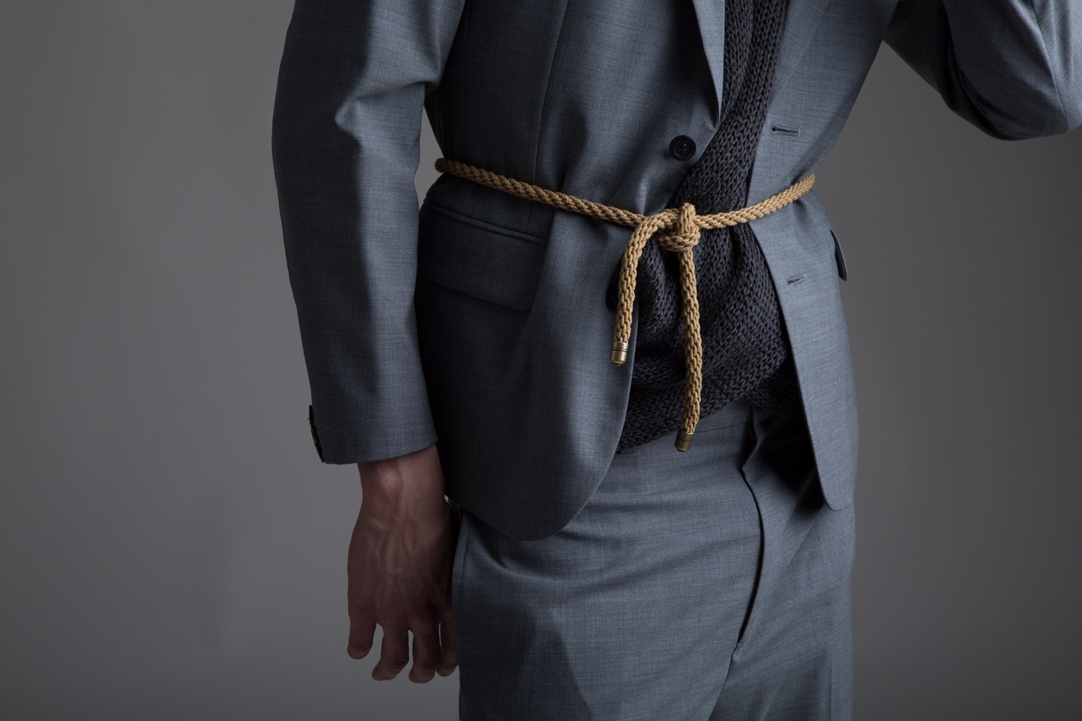 Vintage Yves Saint Laurent Stefano Pilati Rope Belt